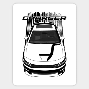 Charger - Dark Transparent/Multi Color Sticker